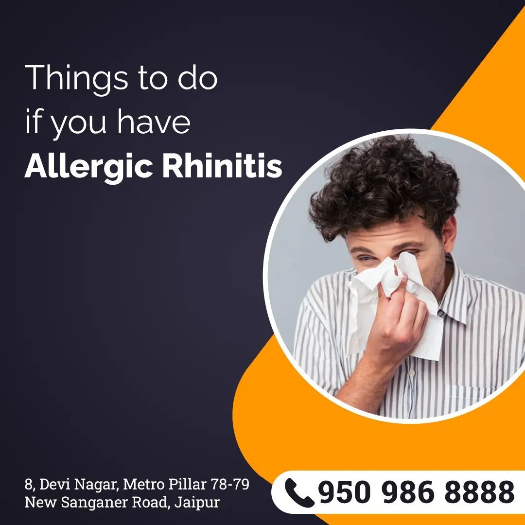 Things to do if you have Allergic Rhinitis
